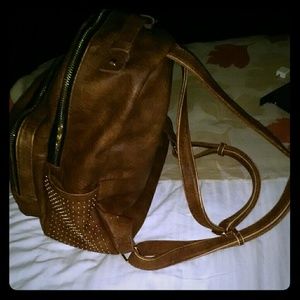 MMS Leather Backpack